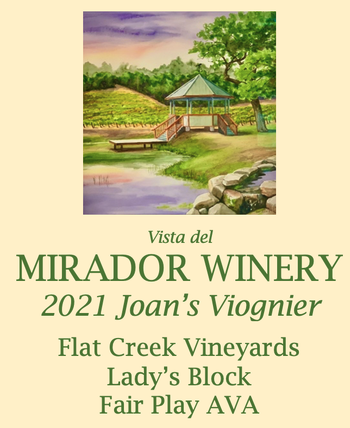 2021 Joan's Viognier