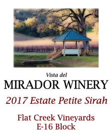 2017 Petite Sirah E16 Block